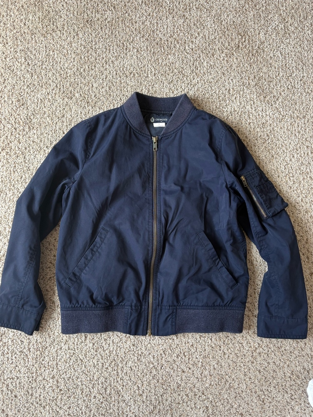 Crewcuts Navy Bomber Jacket 8